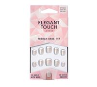 Elegant Touch Nails Artificial nails Natural French 144 Bare Extra Short