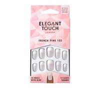 Elegant Touch French Nails Pink 103 Medium Square Shape