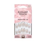 Elegant Touch - French Nails - Pink - 126 - Short - Square Shape