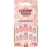 Elegant Touch Core Colour Glowing Apricot Nail Design
