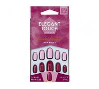 Elegant Touch Luxe Looks New Rules 10 Sizes Oval 24 Nails with Glue