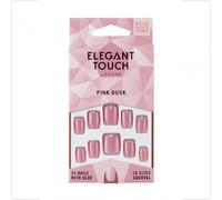 Elegant Touch Colour False Nails - Pink Dusk (Squoval)