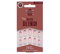 Elegant Touch Petite Nails - Red Tips