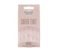 Elegant Touch Sheer Tint Satin Slippers