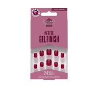 Elegant Touch Squoval Petite False Nails Cherry Wine