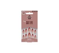 Elegant Touch Cat Eye Nails Glittering Chestnut