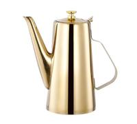 Elegant Traditional Stainless Steel Pitcher - Stainless Steel Modern Jug - Gold & Silver Options, Ideal for Tea, Juice, and Cold Drinks, Perfect as a Business Gift" (Gold-big)