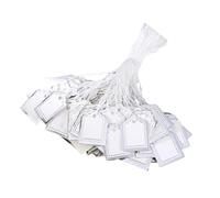 Elegant Trapezoidal Prices Labels Bulk 500Pcs Recyclable Materials Retail Display Cards Jewelry Accessories Trapezoid Labels