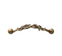 Elegant Tree Leaf Branch Cabinet Handle, Array, Antique Copper, 128mm