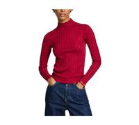 Elegant Turtleneck Jersey - female - Pepe Jeans - Turtlenecks - Red - S - Knitwear S