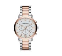Elegant Two-Tone Men's Timepiece - male - Emporio Armani - Watches - Multicolor - ONE SIZE - Accessories ONE SIZE