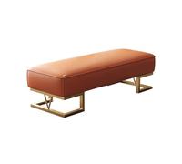 Elegant Upholstered Bench for BedroomLuxury Storage Ottoman and Shoe Change Stool Lightweight Footrest for Bed End Ideal Entryway Decor (Approx. 180 x 45 x 42)