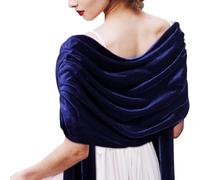 Elegant Velvets Shawl Solid Color Neck Shawl Women's Shawl Multipurpose Shawl For Weddings Parties And Everyday Wear