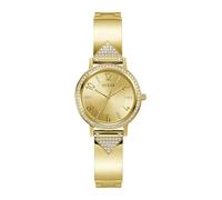 Guess , Tri Luxe Gold Bracelet Watch ,Yellow unisex, Sizes: ONE SIZE