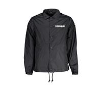 Elegant Waterproof Sports Jacket with Contrast Details - male - Napapijri - Light Jackets - Black - XS - Jackets XS