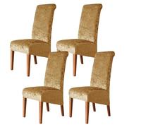 Elegant Waterproof Velvet Stretch Chair Covers Durable & Easy to Clean for Dining Living Room Bedroom & Kitchen Universal Fit Stylish Protection for Your Furniture