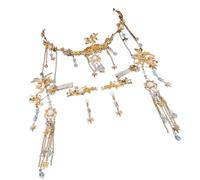 Elegant Wedding Hairpiece Set Luxurious Bride Embellishment Banquets Accessory For Graceful Bride Alloys Bridal Headgear