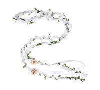 Elegant Wedding Lassos Cord Rope For Ceremony With Green Vine Leaf Accent Perfect For Catholic Weddings Ceremonies Wedding
