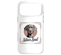 Elegant Weimaraner Portrait, Silver Soul Case for iPhone 17 Pro Max