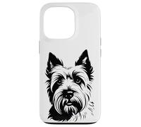 Elegant West Highland White Terrier Line Art Case for iPhone 13 Pro