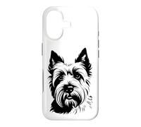 Elegant West Highland White Terrier Line Art Case for iPhone 17
