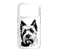 Elegant West Highland White Terrier Line Art Case for iPhone 17 Pro