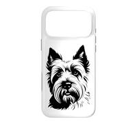 Elegant West Highland White Terrier Line Art Case for iPhone 17 Pro Max