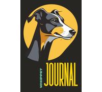 Elegant Whippet Portrait: A Companion for Dog Lovers: Whippet Journal - 120 College-Ruled Pages, 6 x 9 Size Featuring a Beautiful Whippet Dog Portrait for Writing, Notes, School, and Work