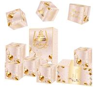 Elegant White Cardstock Money Gift Holder for Events, 10 Personalized Cards, Customizable Card Slots, Gift Box, Birthday Money Pop Up Box