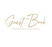 Elegant White Guest Book: Wedding & Special Events Memory Book | Baby Shower, Baptism, Retirement Party | +100 Blank Pages, Square Format