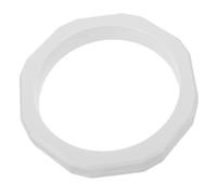 Elegant White Jewelry Display Case Floating Box for Earrings Necklace Bracelet