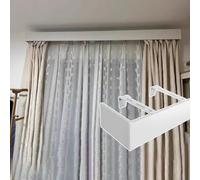 Elegant Window Valance with Decorative Frame Blackout Curtains Stylish Wall Panel Perfect for Home Décor for a Chic Look
