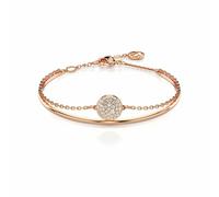 Swarovski Sublima Bangle Bracelet Rosegoldplated Stainless Steel 5683452 - Woman - Stainless Steel Rose gold 6 mm