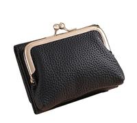 Elegant Women's Short Wallet Credit Card Holder PU Leather Purse Coin Pocket Easy Access for Various Occasion Wallet for Girls