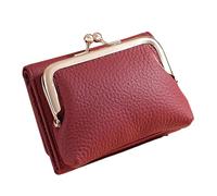 Elegant Women's Short Wallet Credit Card Holder PU Leather Purse Coin Pocket Easy Access for Various Occasion Wallet for Girls