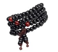 Elegant Wood Bead Featuring Stylish Beads Representing Calmness Portable for and Daily Outfits Natural Wood