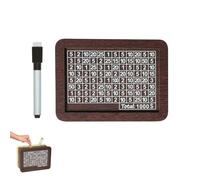 Elegant Wooden Coin Storage Box Organiser with Number Display Function for Kids and Household Use User Friendly Savingsbox