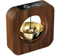 Elegant Wooden Pomodoro Timer Cube - The Original - High-End Quality Desk Timer for Productivity & Focus, Ideal for Work & Study, Beautiful Decorative Object for Home or Office