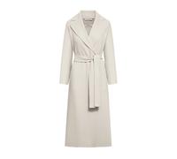 Elegant Wool Coat with Belt Pockets - female - Max Mara - Belted Coats - Beige - S - Coats S