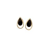 Elegant Zinc Alloy Earrings - Drop Flower Round Diamond Shape Studs For Women's Daily(Style6)