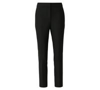 Elegante Slim-Fit-Hose mit Tapered Leg und hohem Bund - female - s.Oliver - Cropped Trousers - Black - 2XL - Trousers 2XL