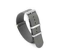 Elegantyl Nylon Nato Watch Strap 20mm 22mm Ribbed Watchband Replacement Men Watch Wristband, 22mm