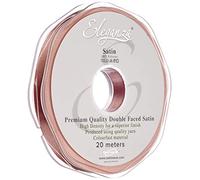 ELEGANZA 10 mm x 20 m Premium Quality Ribbon, Satin, Rose Gold, 11 x 11 x 2 cm