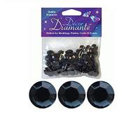 Eleganza 12 mm 28 g Decor Diamante Diamonds, Number 20 Black