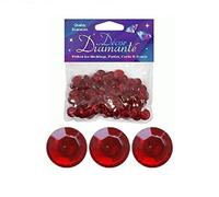 Eleganza 12 mm 28 g Decor Diamante Diamonds, Number 40 Ruby