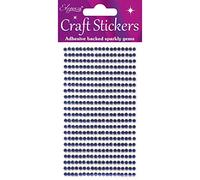 Eleganza 418-Piece Gems, Synthetic Material, Sapphire Blue No.72, 16.5 x 7.6 x 0.2 cm