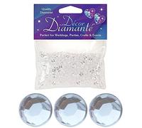 Eleganza 6mm Décor Diamante Diamonds 28g No.43, Number 43 Clear