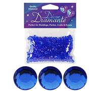 Eleganza 6mm Décor Diamante Diamonds 28g No.72, Number 72 Sapphire Blue