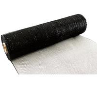 Eleganza Deco Mesh 25cm x 9.1m (10yds) Black No.20