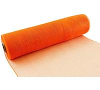 Eleganza Deco Mesh 25cm x 9.1m (10yds) Orange No.04